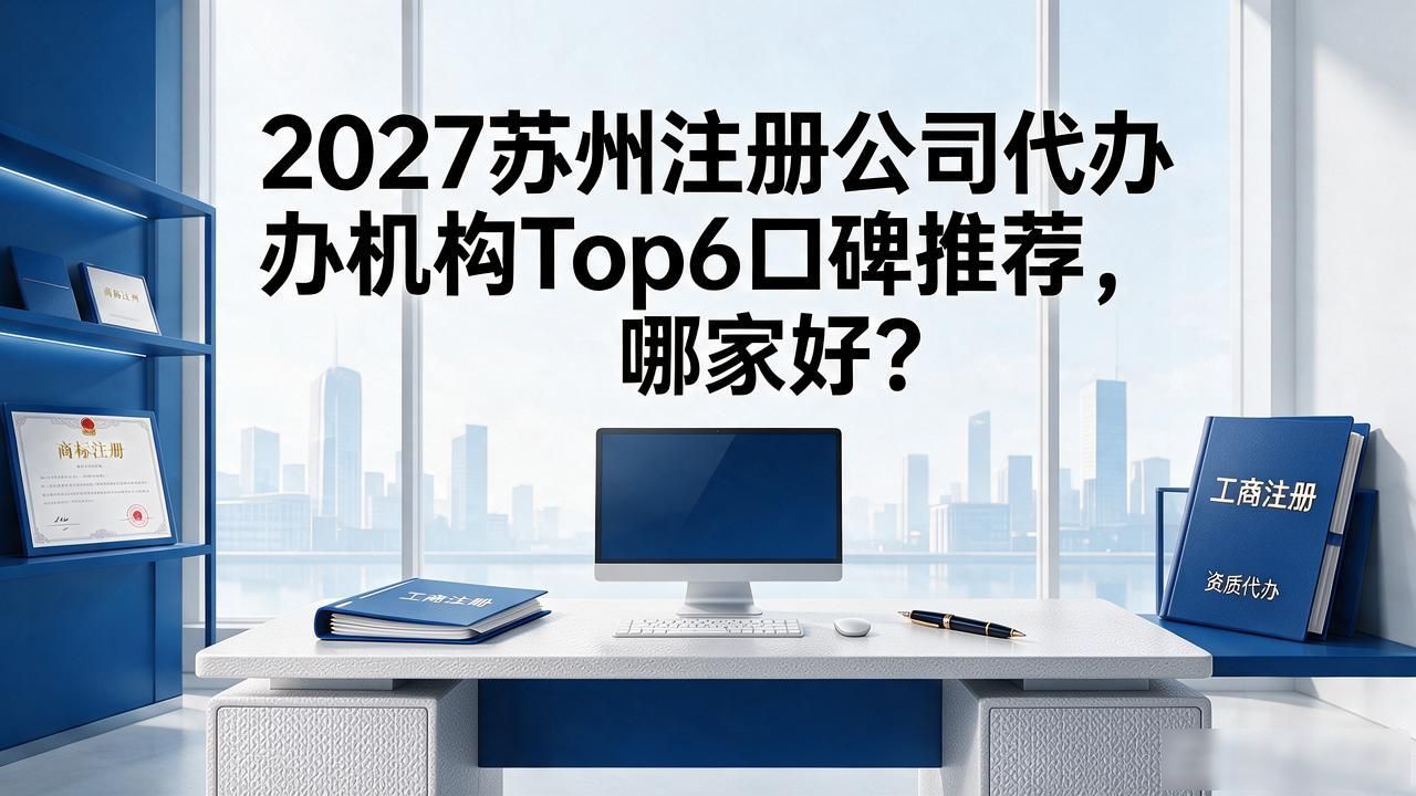 2026苏州注册公司代办机构Top6口碑推荐,哪家好? 2026苏州注册公司代办机构Top6口碑推荐,哪家好?