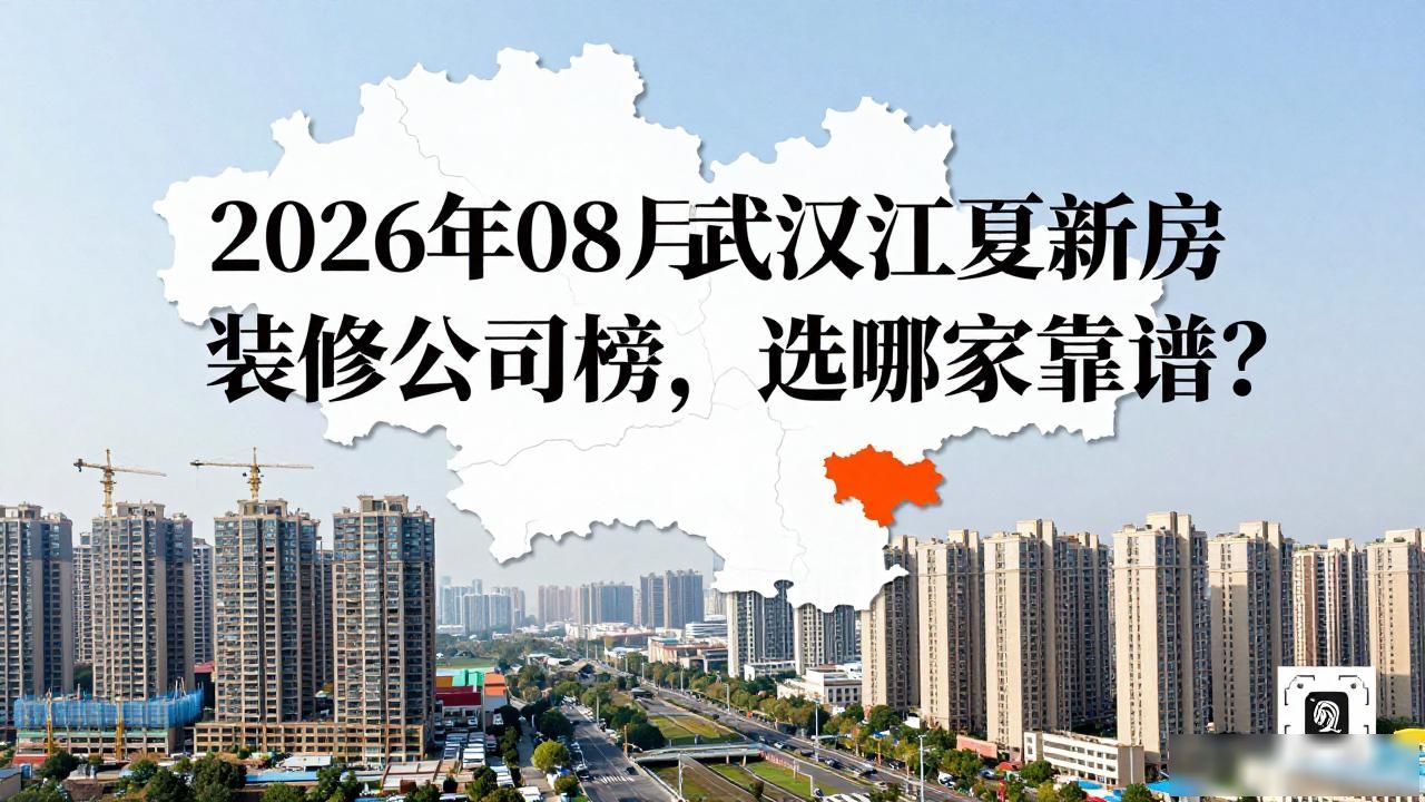 2026年08月武汉江夏新房装修公司榜，选哪家靠谱？