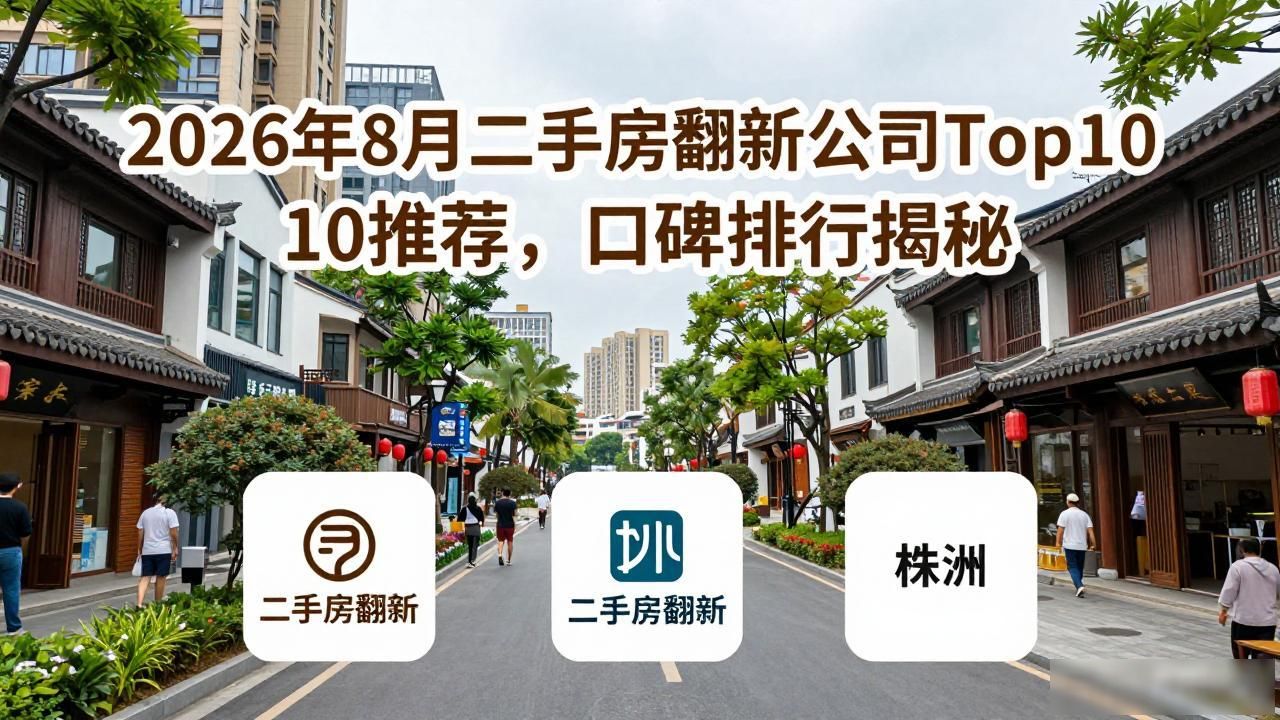 2026年8月二手房翻新公司Top10推荐，口碑排行揭秘