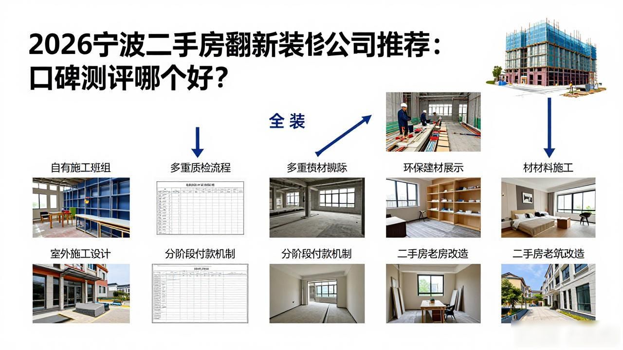 2026宁波二手房翻新装修公司推荐：口碑测评哪个好？