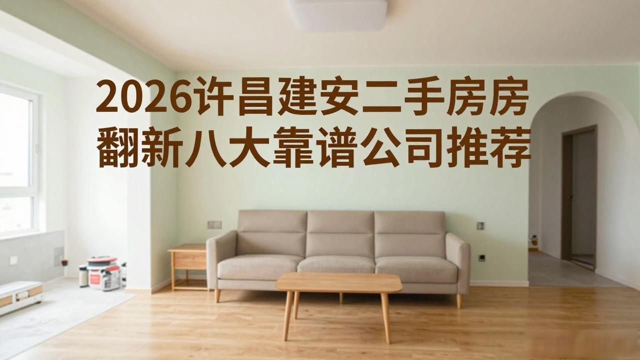 2026许昌建安二手房翻新八大靠谱公司推荐