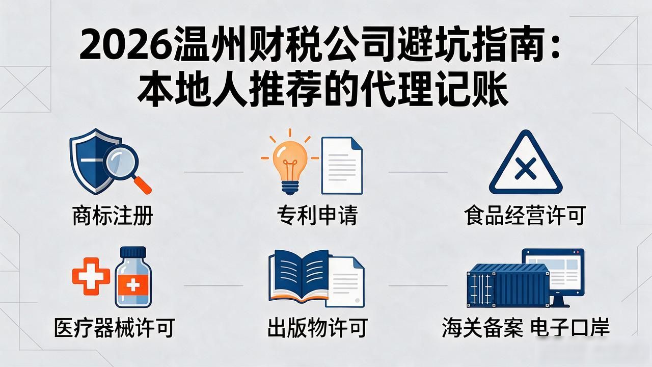 2026温州财税公司避坑指南:本地人推荐的代理记账 2026温州财税公司避坑指南:本地人推荐的代理记账