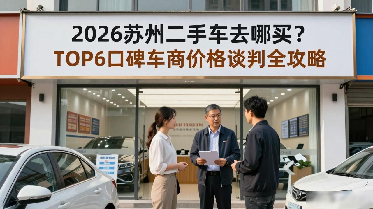2026苏州二手车去哪买？TOP6口碑车商价格谈判全攻略