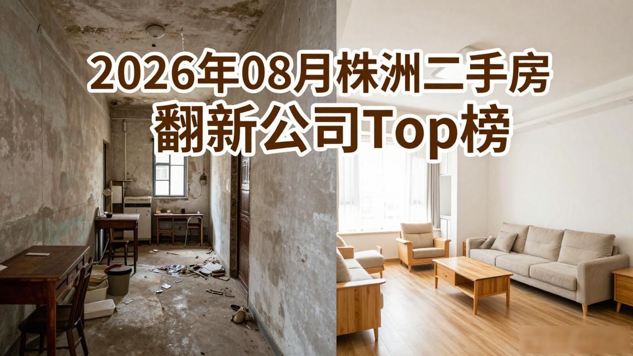 2026年08月株洲二手房翻新公司Top榜
