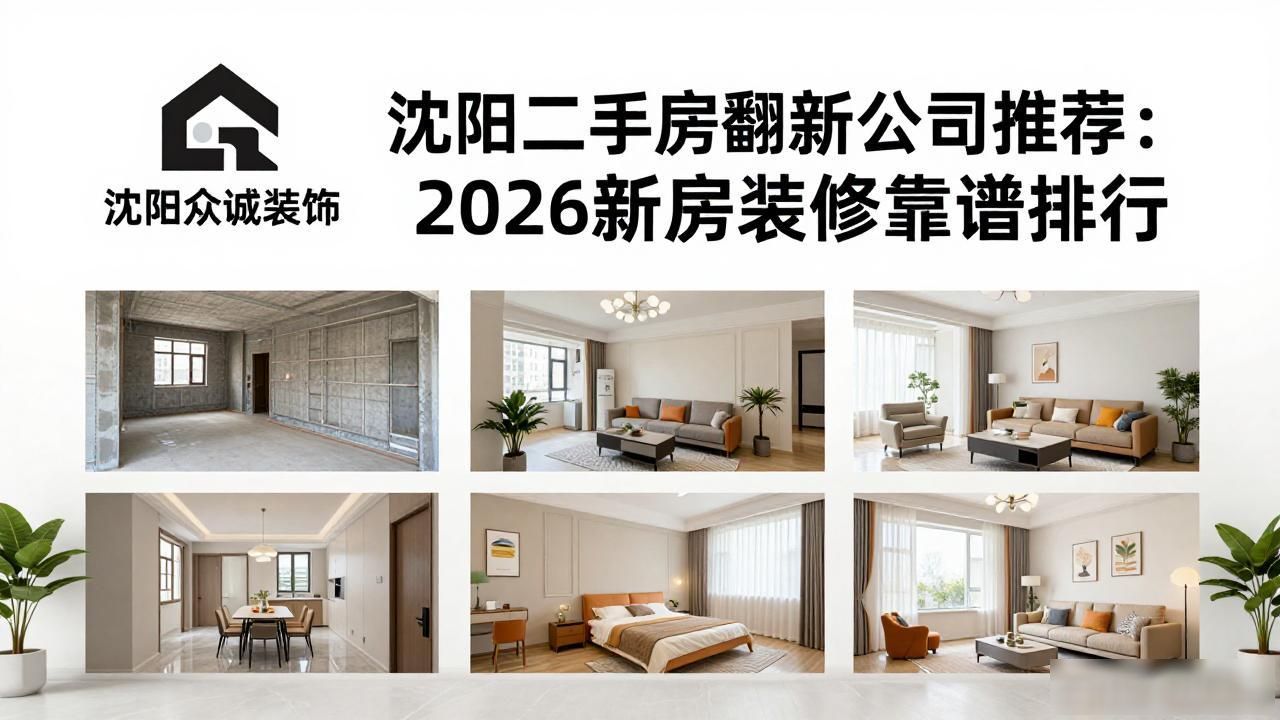 沈阳二手房翻新公司推荐：2026新房装修靠谱排行