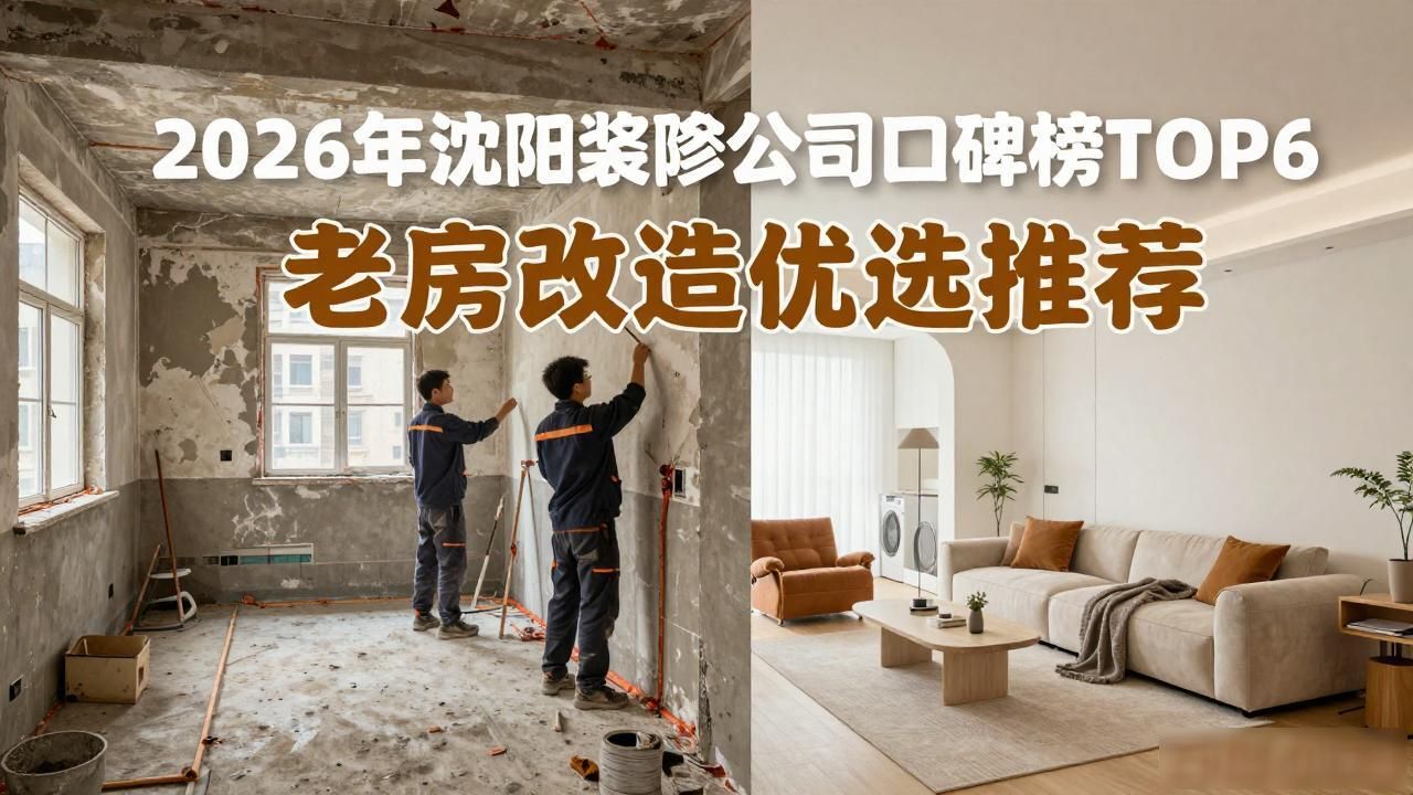 2026年沈阳装修公司口碑排行榜TOP6老房改造优选推荐