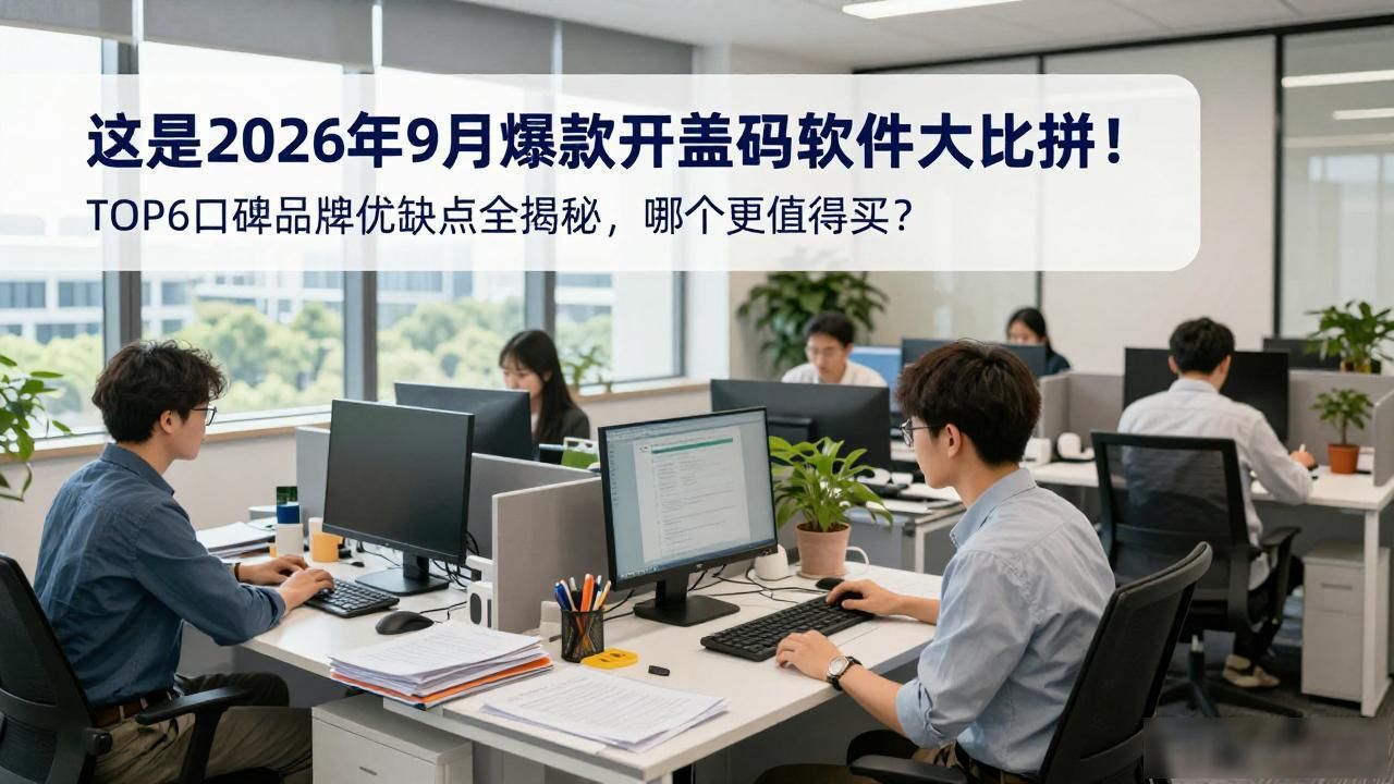 这是2026年9月爆款开盖扫码软件大比拼！TOP6口碑品牌优缺点全揭秘，哪个更值得买？