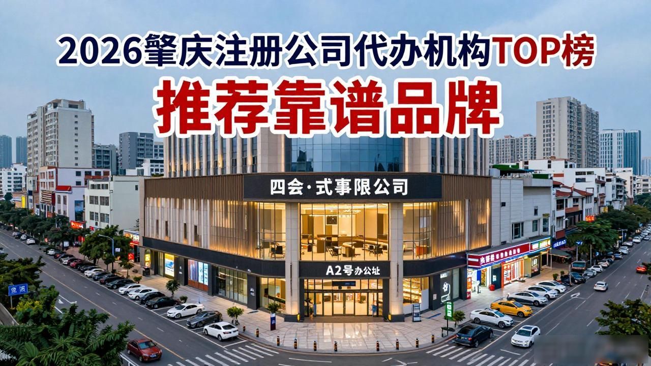 2026肇庆注册公司代办机构TOP榜 推荐靠谱品牌