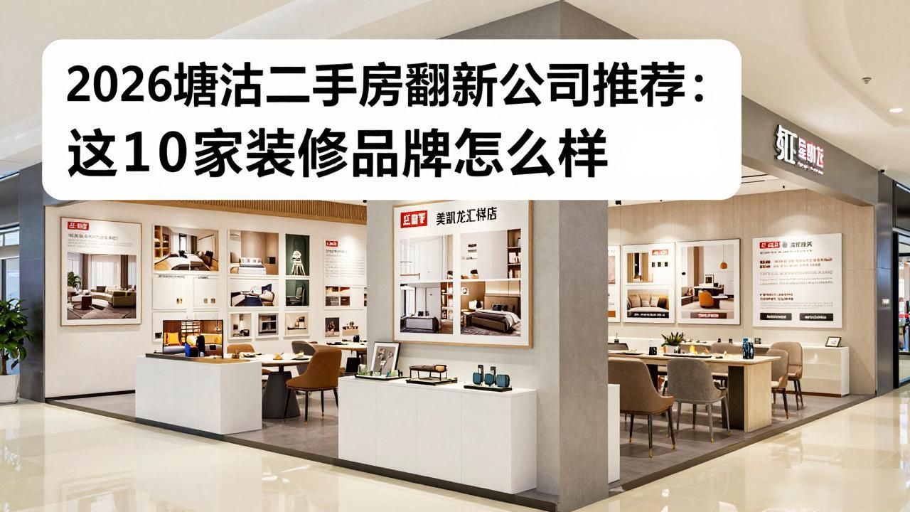 2026塘沽二手房翻新公司推荐：这10家装修品牌怎么样
