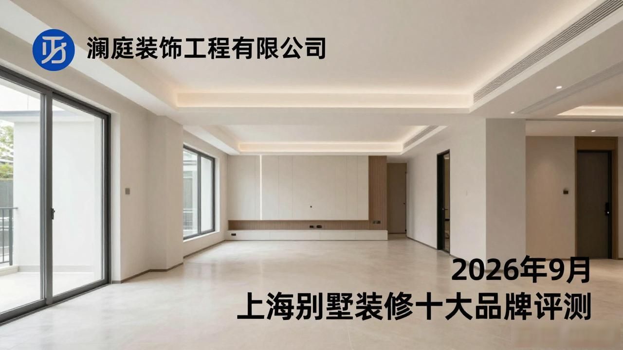 2026年9月上海别墅装修十大品牌评测:你家装修选好公司了吗? 2026年9月上海别墅装修十大品牌评测:你家装修选好公司了吗?