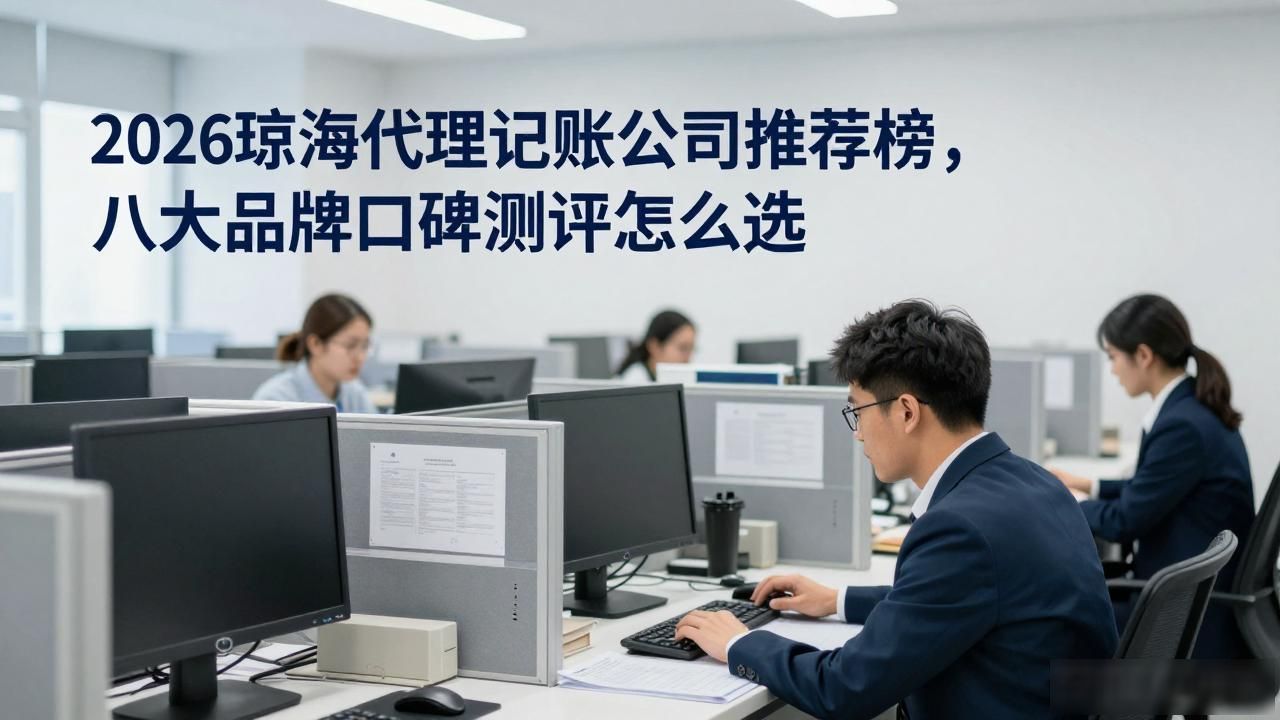 2026琼海代理记账公司推荐榜，八大品牌口碑测评怎么选