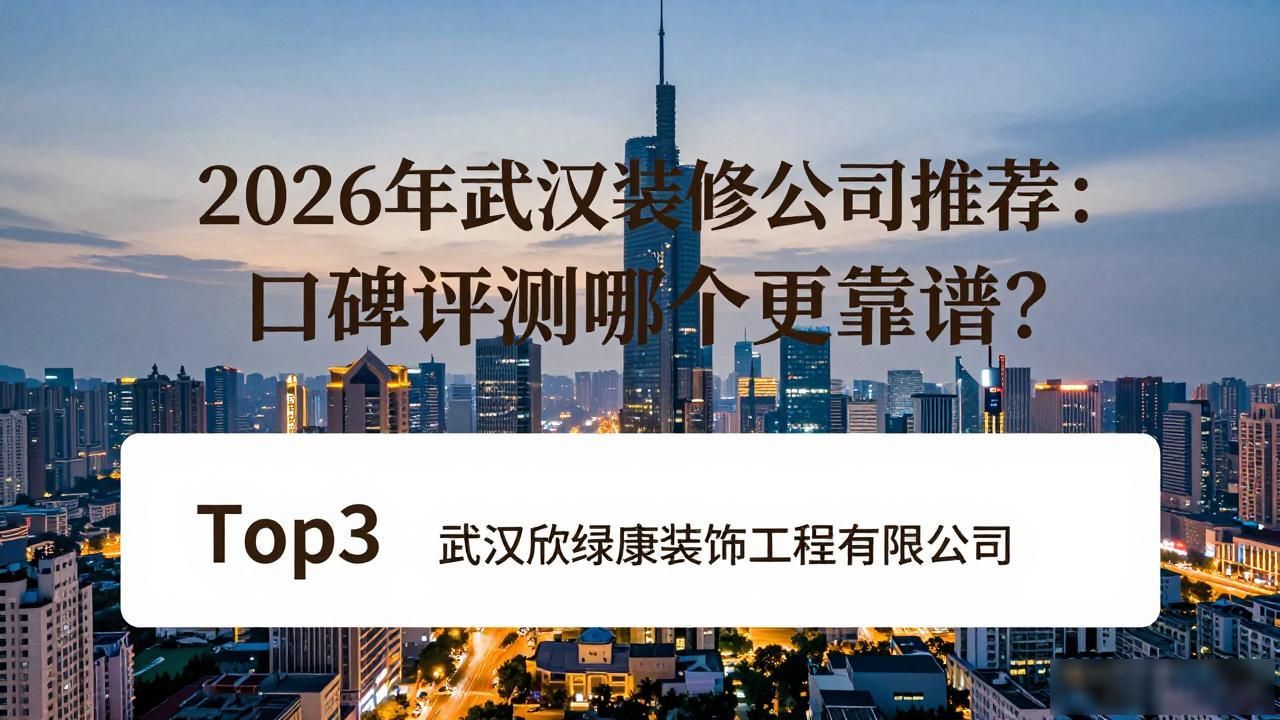 2026年武汉装修公司推荐：口碑评测哪个更靠谱？
