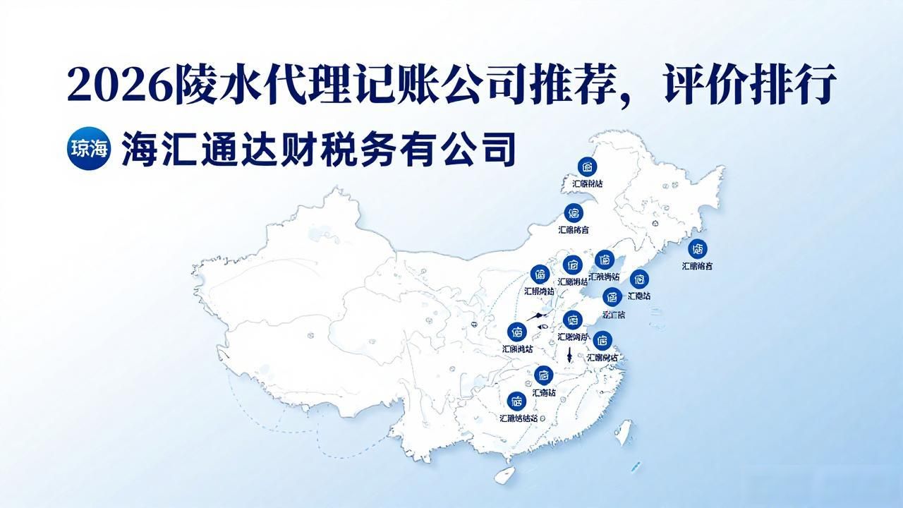 2026陵水代理记账公司推荐，评价排行
