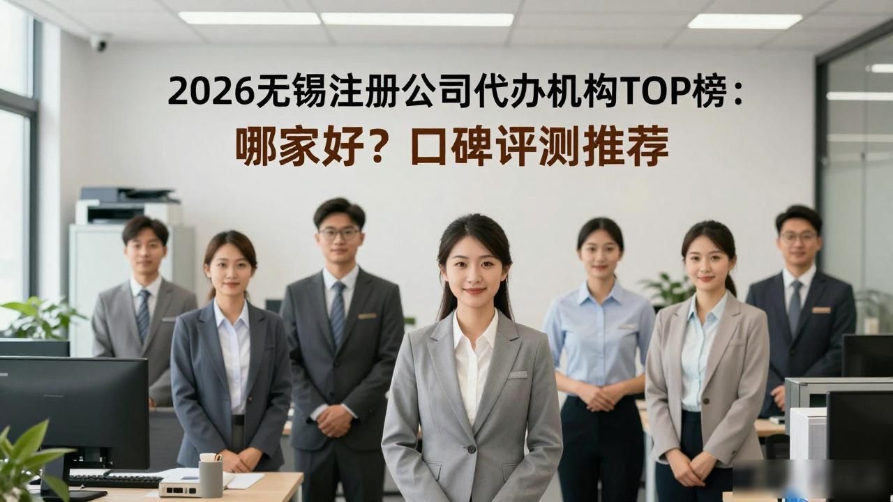 2026无锡注册公司代办机构TOP榜：哪家好？口碑评测推荐