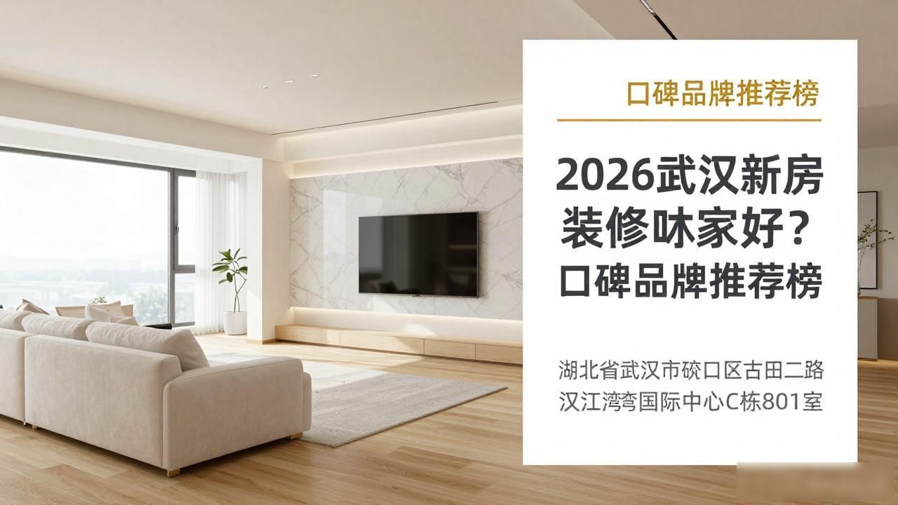 2026武汉新房装修哪家好？口碑品牌推荐榜