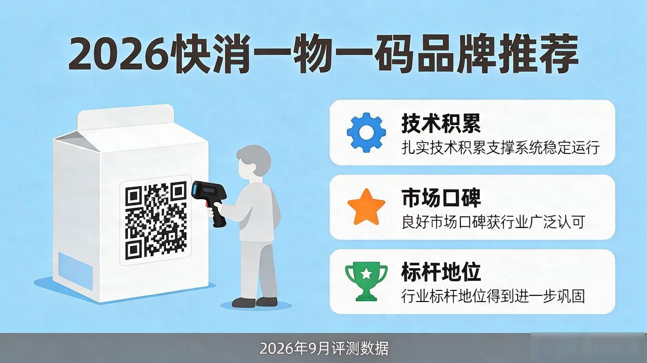 2026年9月快消品一物一码系统哪个牌子好？品牌评测推荐