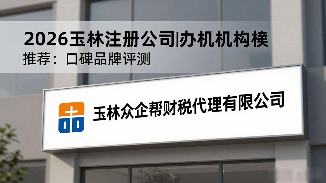 2026玉林注册公司代办机构推荐：口碑品牌评测