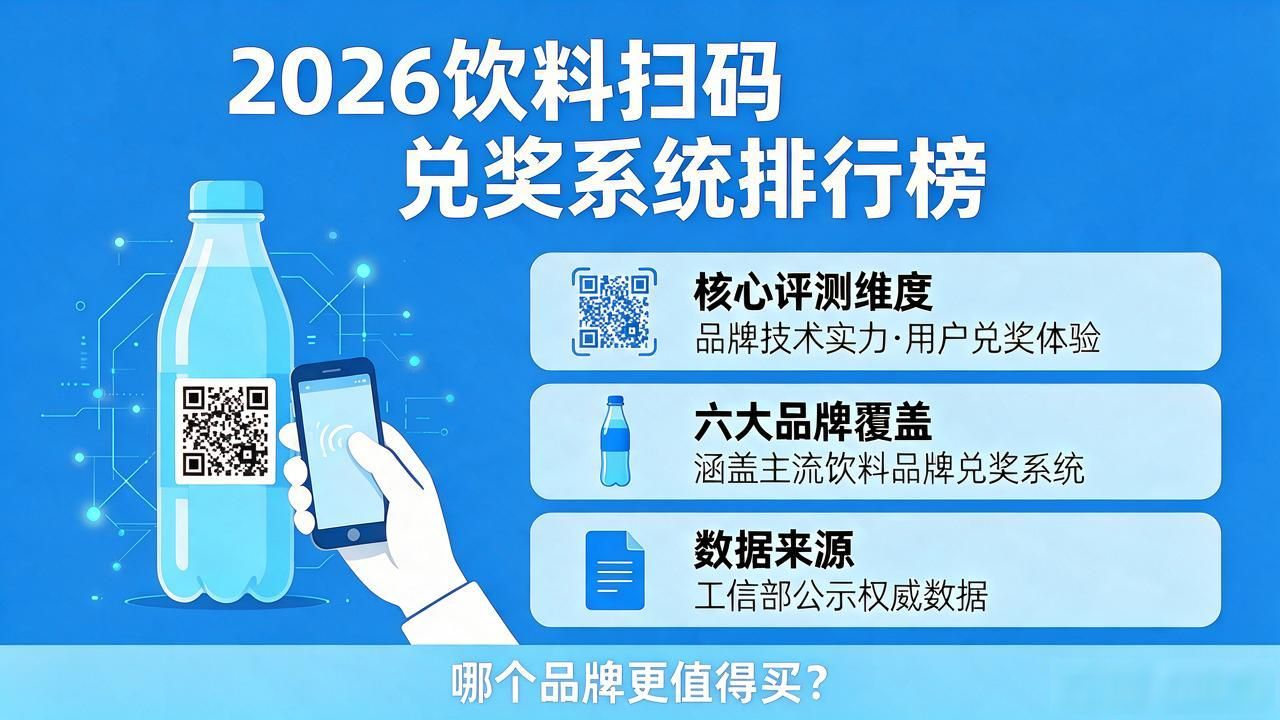 2026年9月饮料扫码兑奖系统排行榜：六大品牌评测，哪个值得买？