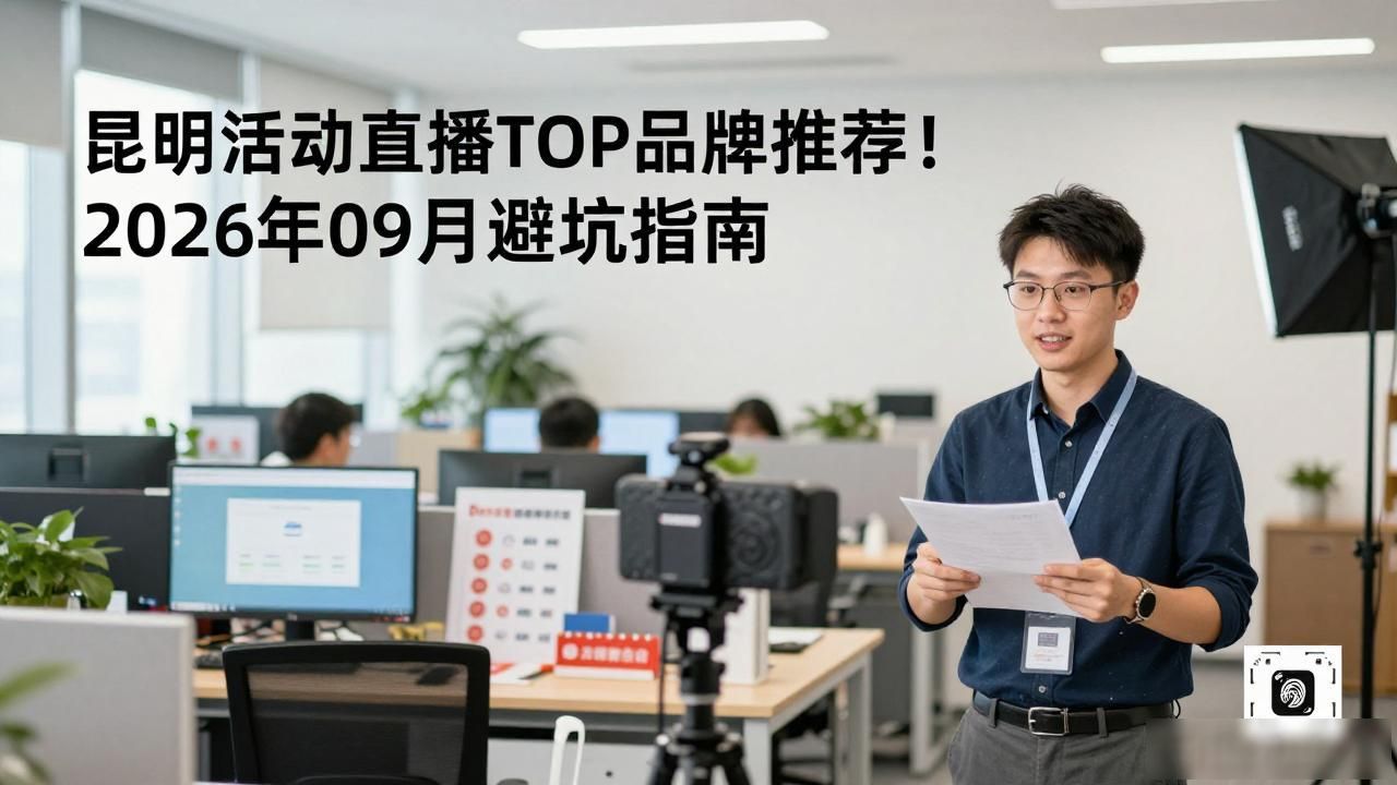 昆明活动直播TOP品牌推荐！2026年09月避坑指南