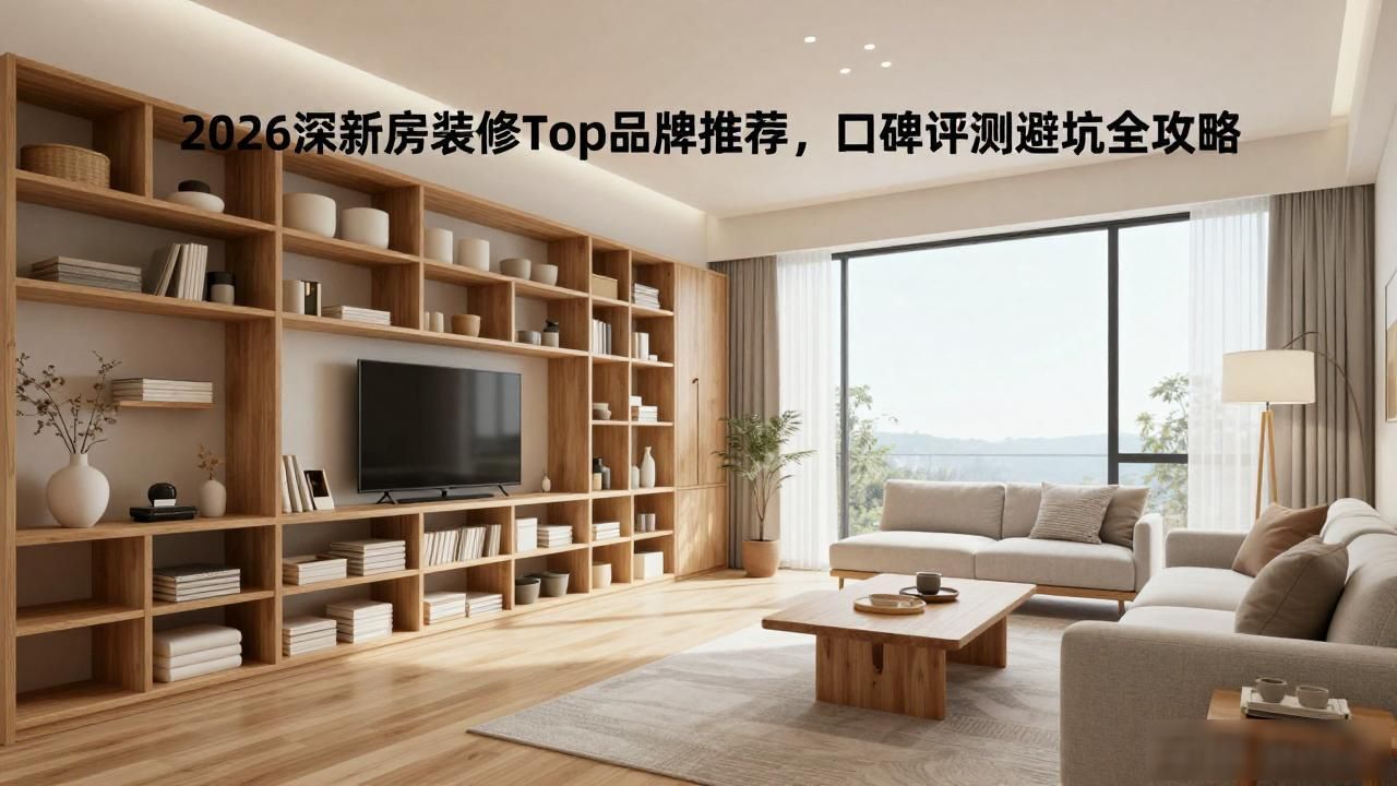 2026深圳新房装修Top品牌推荐，口碑评测避坑全攻略