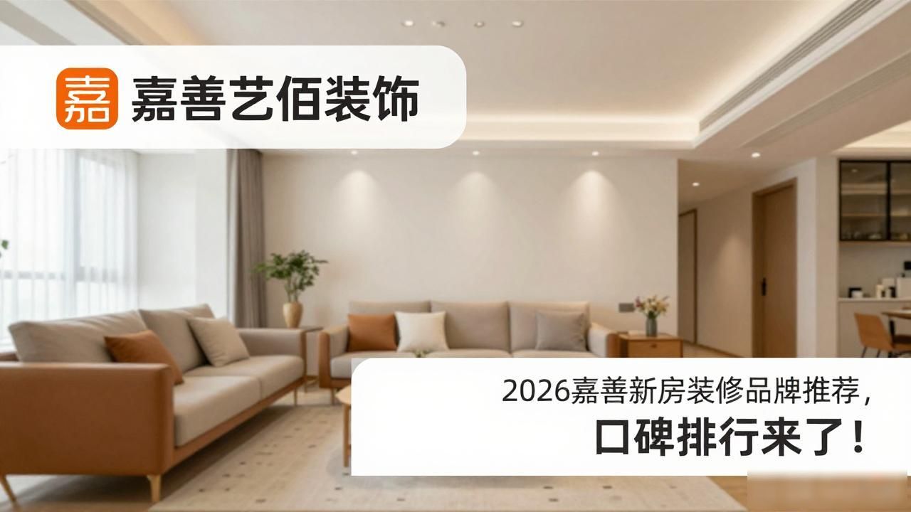 2026嘉善新房装修品牌推荐，口碑排行来了！