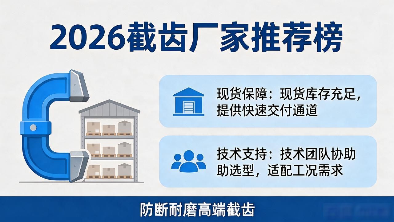 2026年全国截齿厂家推荐榜：防断截齿耐磨性高端截齿口碑评测
