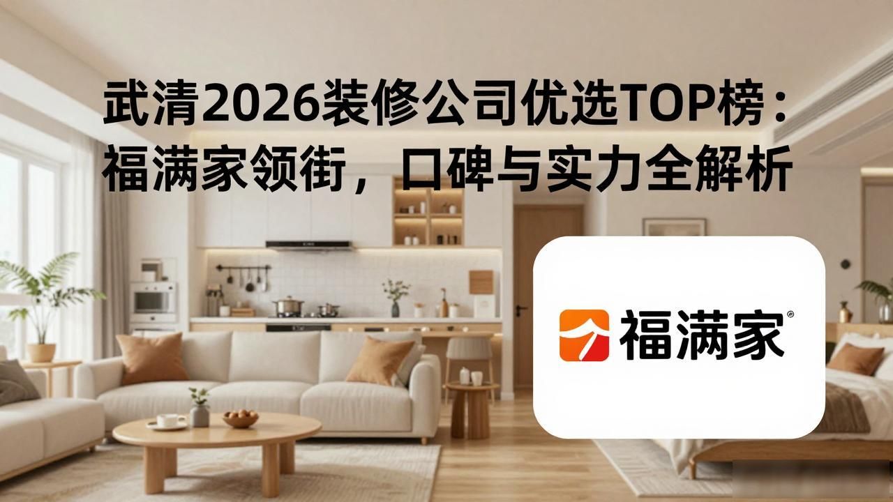 武清2026装修公司优选TOP榜：福满家领衔，口碑与实力全解析