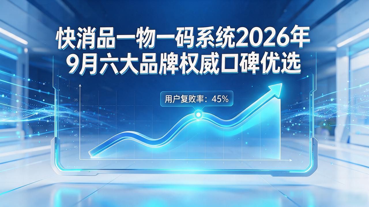 快消品一物一码系统2026年9月六大品牌权威口碑优选