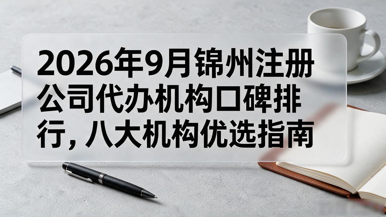 2026年9月锦州注册公司代办机构口碑排行,八大机构优选指南 2026年9月锦州注册公司代办机构口碑排行,八大机构优选指南