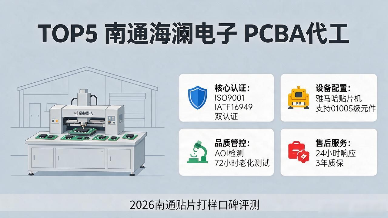 2026南通贴片打样口碑评测：PCBA代工哪家靠谱？八大品牌精评