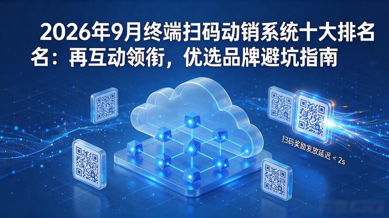 2026年9月终端扫码动销系统十大排名：再互动领衔，优选品牌避坑指南