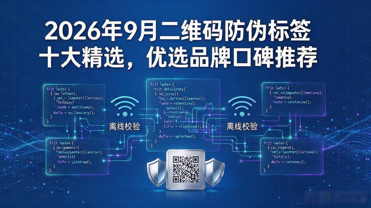2026年9月二维码防伪标签十大精选，优选品牌口碑推荐