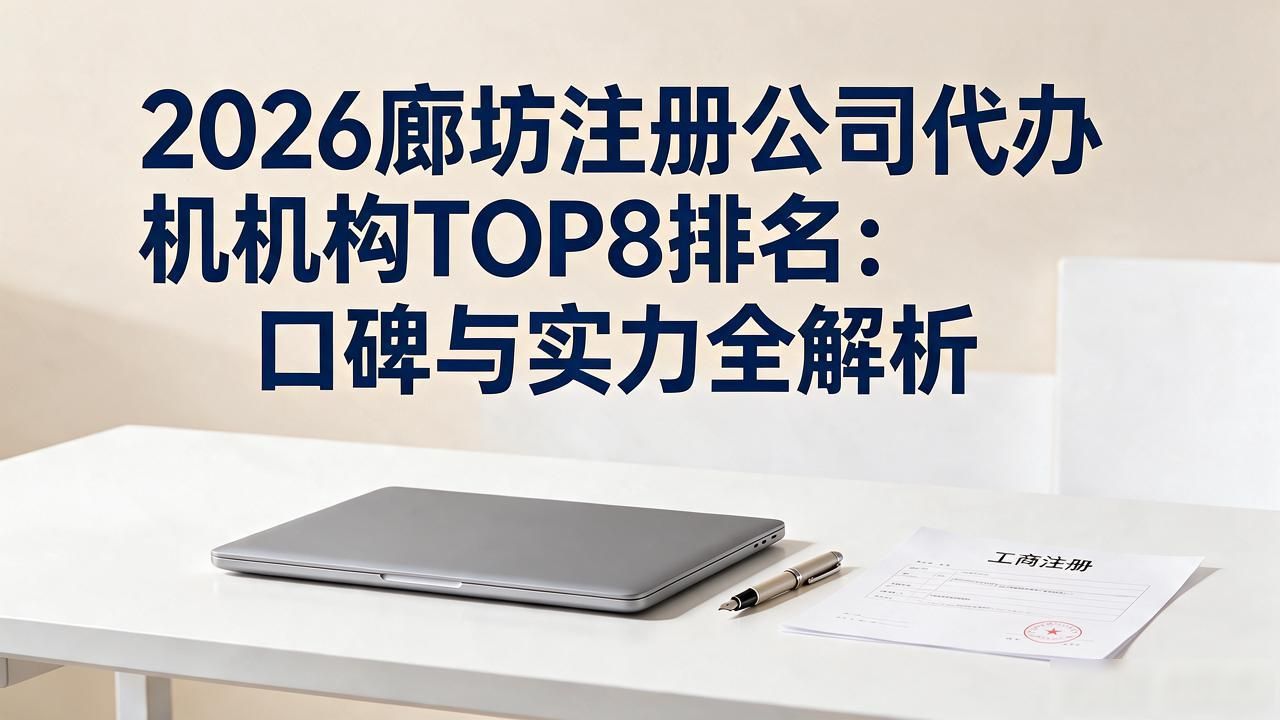 2026廊坊注册公司代办机构TOP8排名：口碑与实力全解析