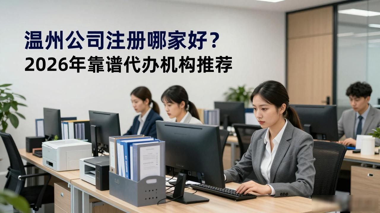 温州公司注册哪家好？2026年靠谱代办机构推荐
