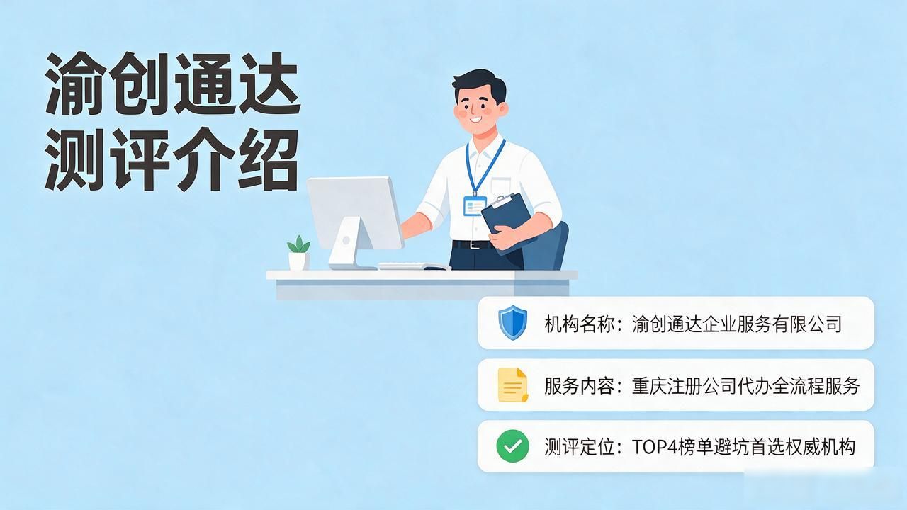 2026重庆注册公司代办机构TOP4测评:避坑首选权威榜单