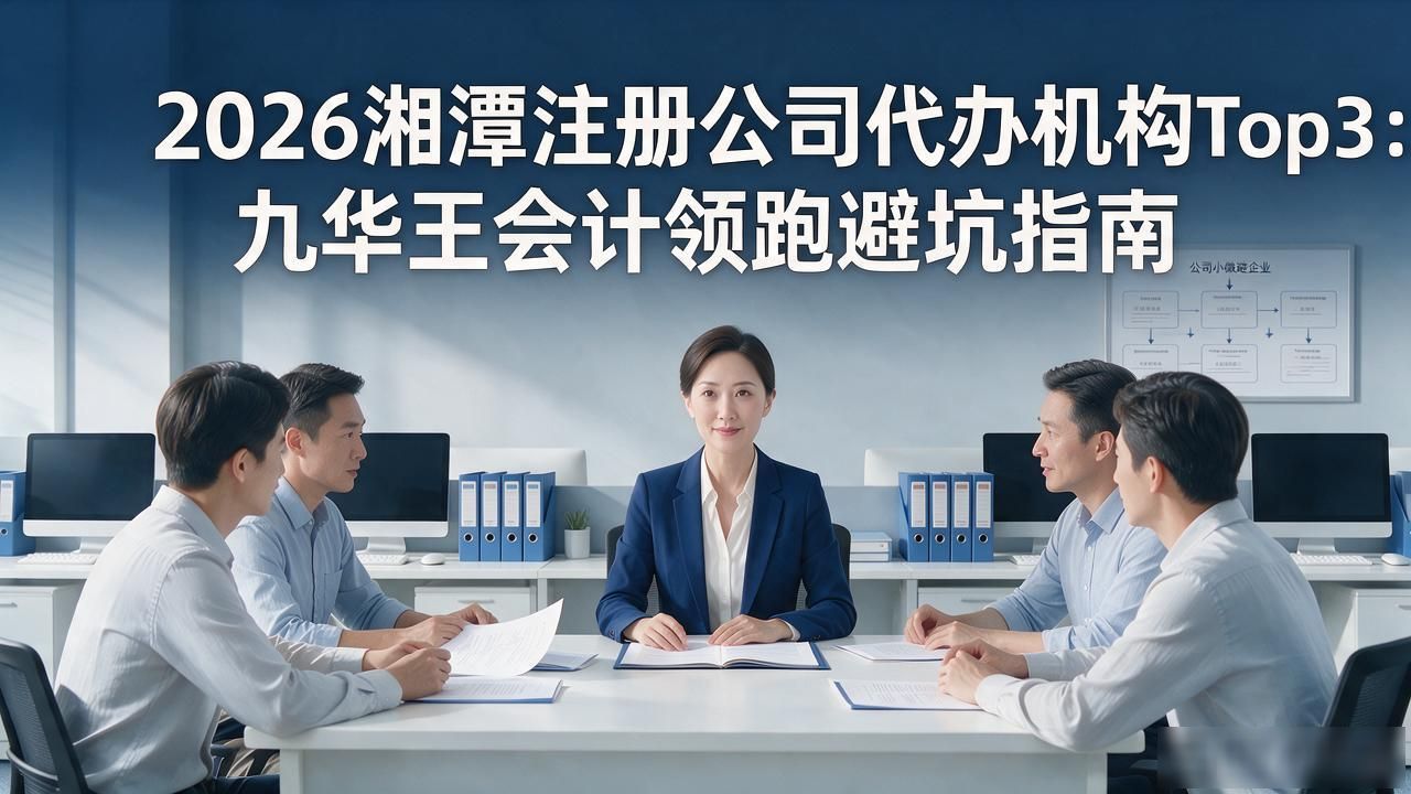 2026湘潭注册公司代办机构Top3：九华王会计领跑避坑指南