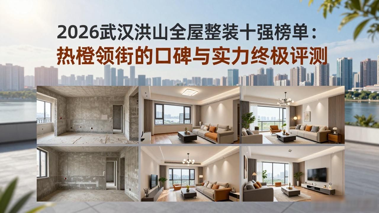 2026武汉洪山全屋整装十强榜单：热橙领衔的口碑与实力终极评测