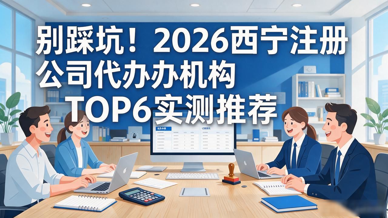 别踩坑!2026西宁注册公司代办机构TOP6实测推荐