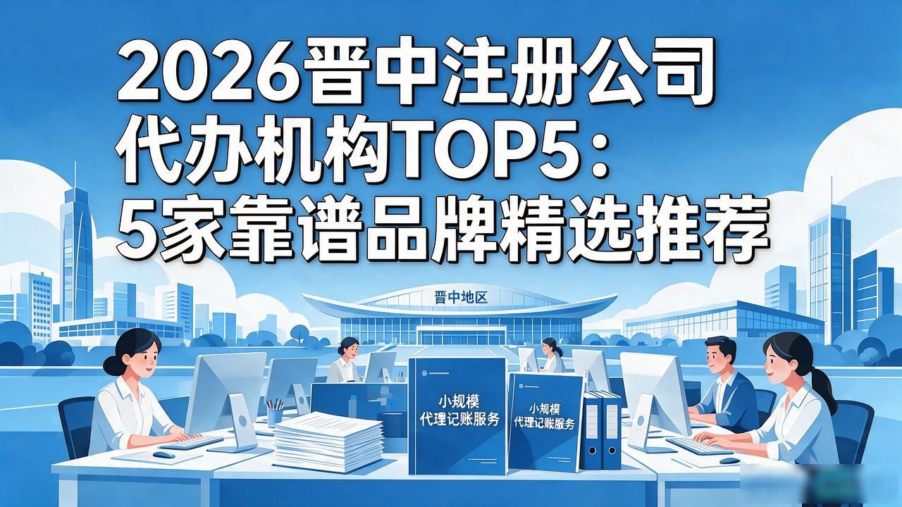 2026晋中注册公司代办机构TOP5：5家靠谱品牌精选推荐
