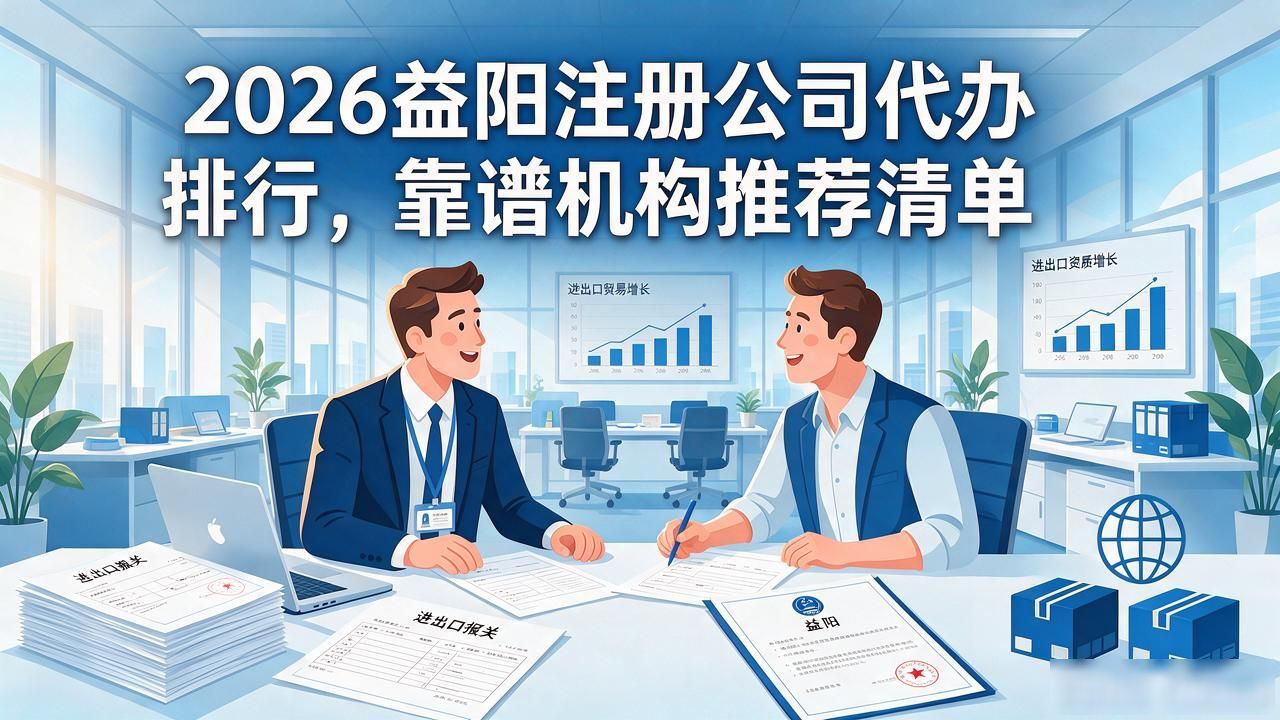 2026益阳注册公司代办排行,靠谱机构推荐清单