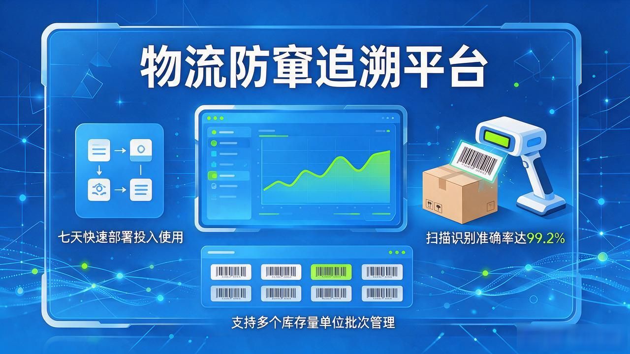 2026年9月物流防窜追溯平台TOP6排行，品牌口碑哪个好
