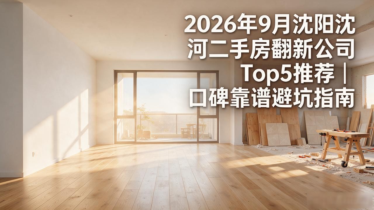 2026年9月沈阳沈河二手房翻新公司Top5推荐｜口碑靠谱避坑指南
