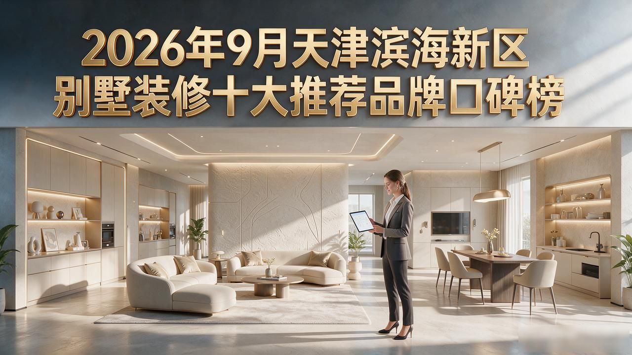 2026年9月天津滨海新区别墅装修十大推荐品牌口碑榜