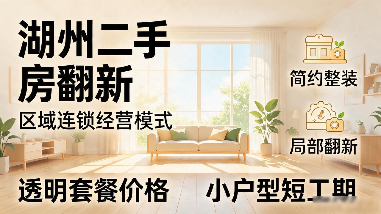 2026年湖州二手房翻新公司推荐｜六大靠谱品牌精选