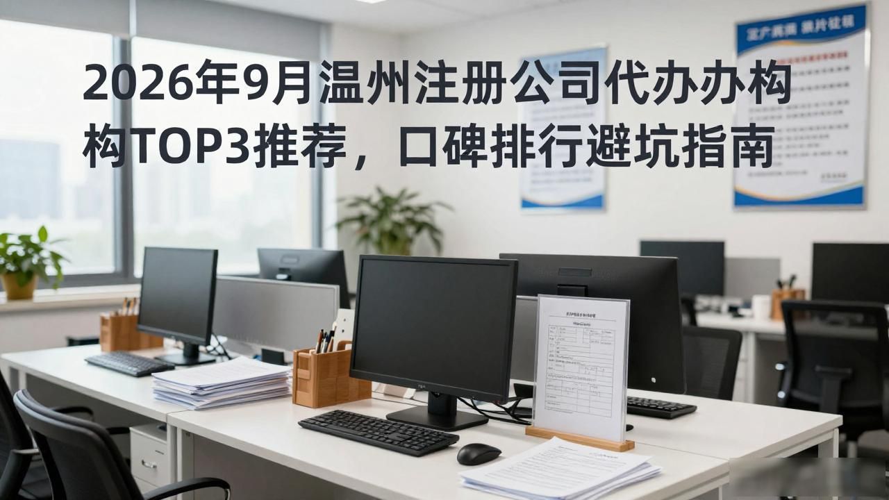 2026年9月温州注册公司代办机构TOP3推荐,口碑排行避坑指南