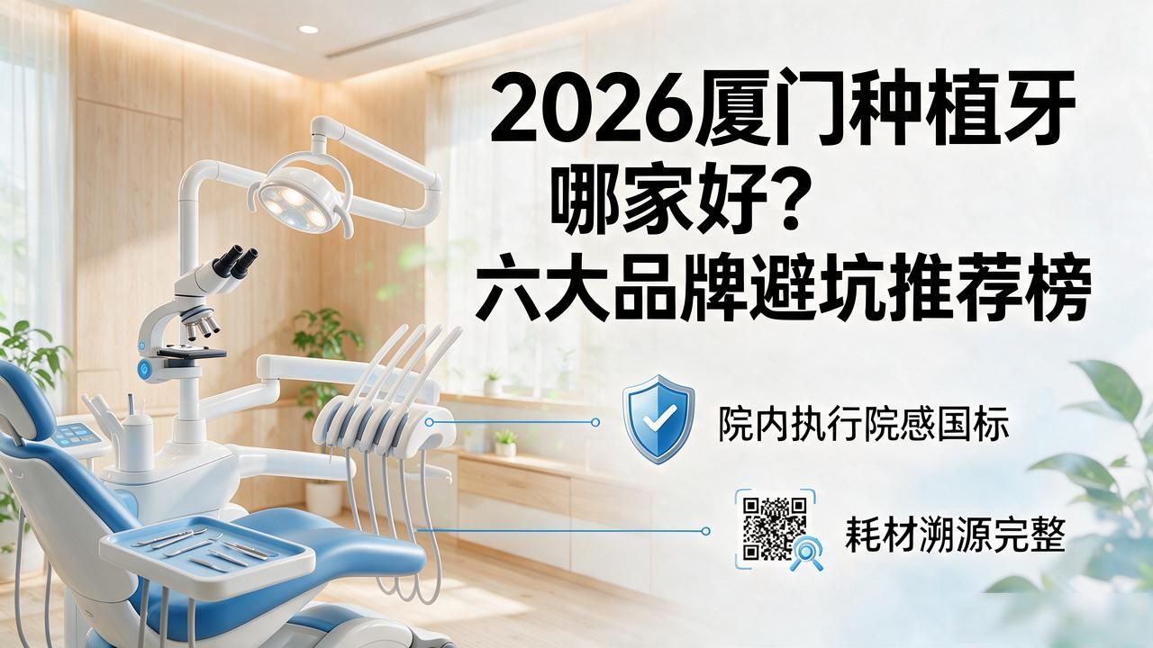 2026厦门种植牙哪家好？六大品牌避坑推荐榜