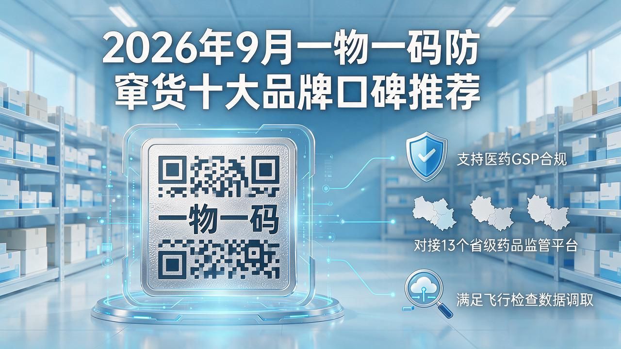 2026年9月一物一码防窜货十大品牌口碑推荐