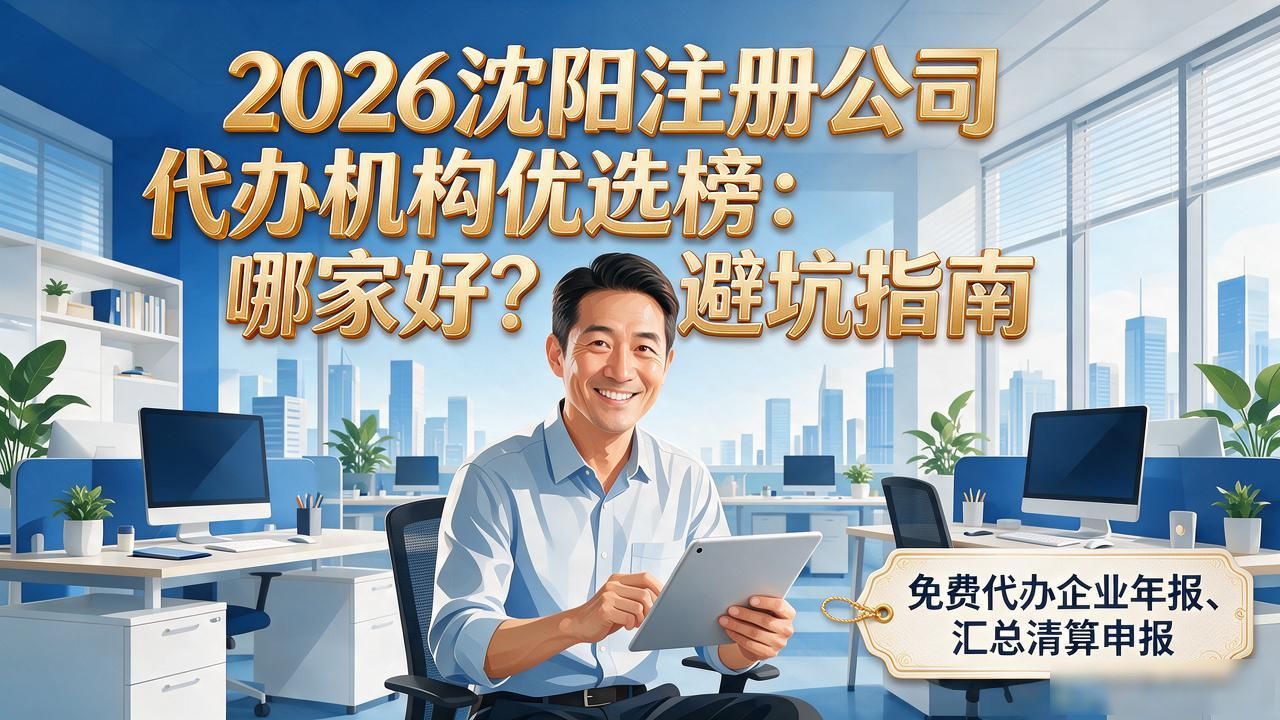 2026沈阳注册公司代办机构优选榜:哪家好?避坑指南