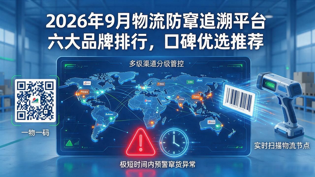 2026年9月物流防窜追溯平台六大品牌排行，口碑优选推荐