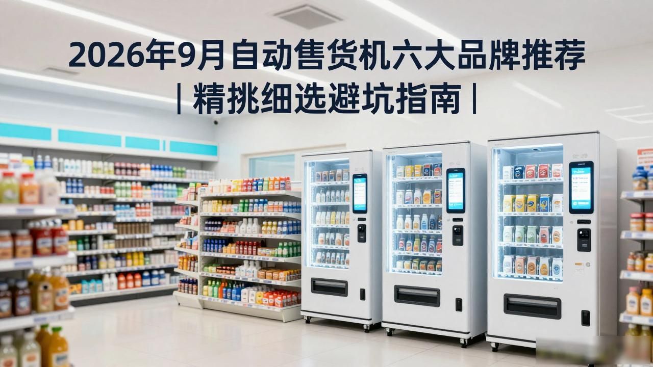 2026年9月自动售货机六大品牌推荐｜精挑细选避坑指南